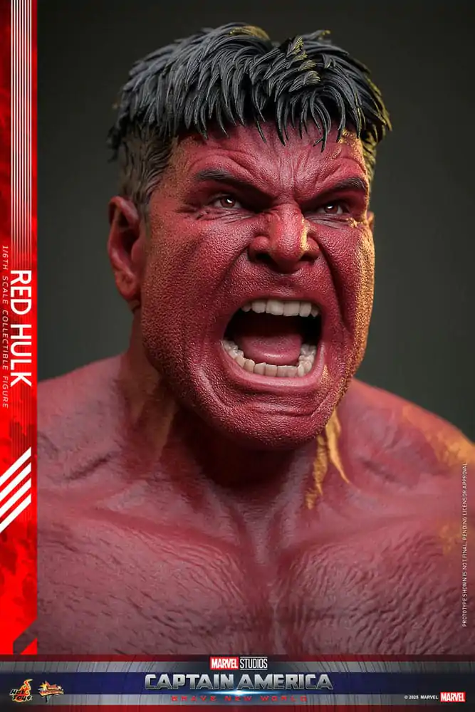 Captain America: Brave New World Movie Masterpiece Akční figurka 1/6 Red Hulk 47 cm fotografii produktu