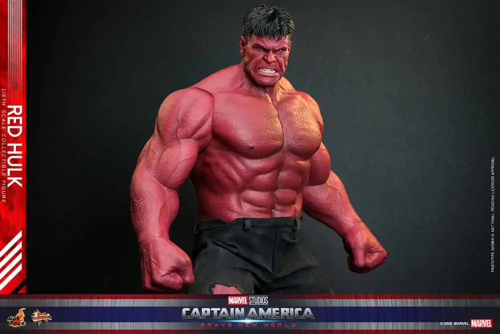 Captain America: Brave New World Movie Masterpiece Akční figurka 1/6 Red Hulk 47 cm fotografii produktu