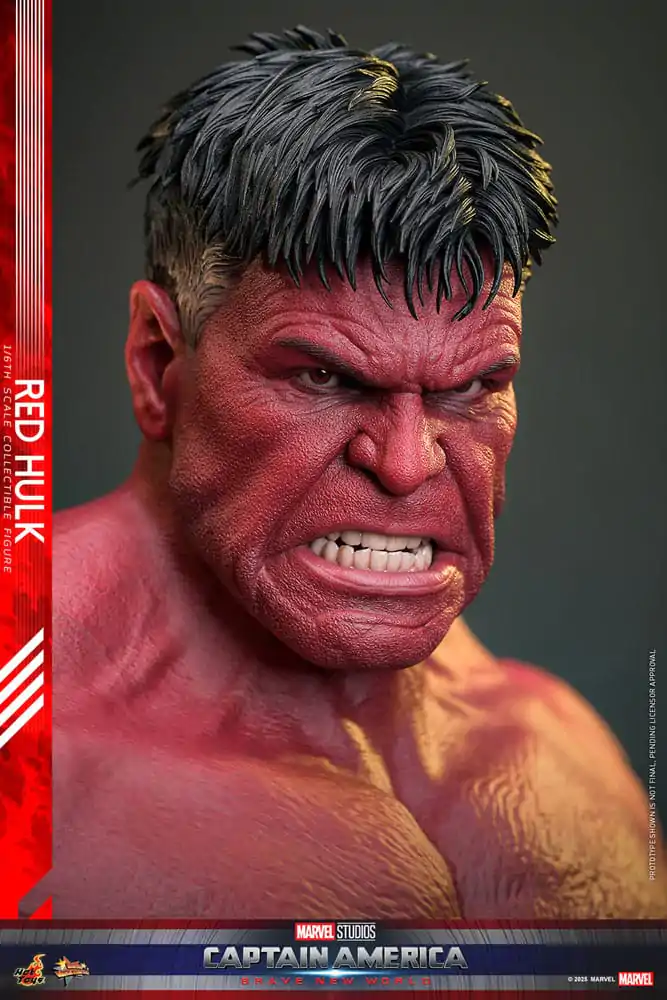 Captain America: Brave New World Movie Masterpiece Akční figurka 1/6 Red Hulk 47 cm fotografii produktu