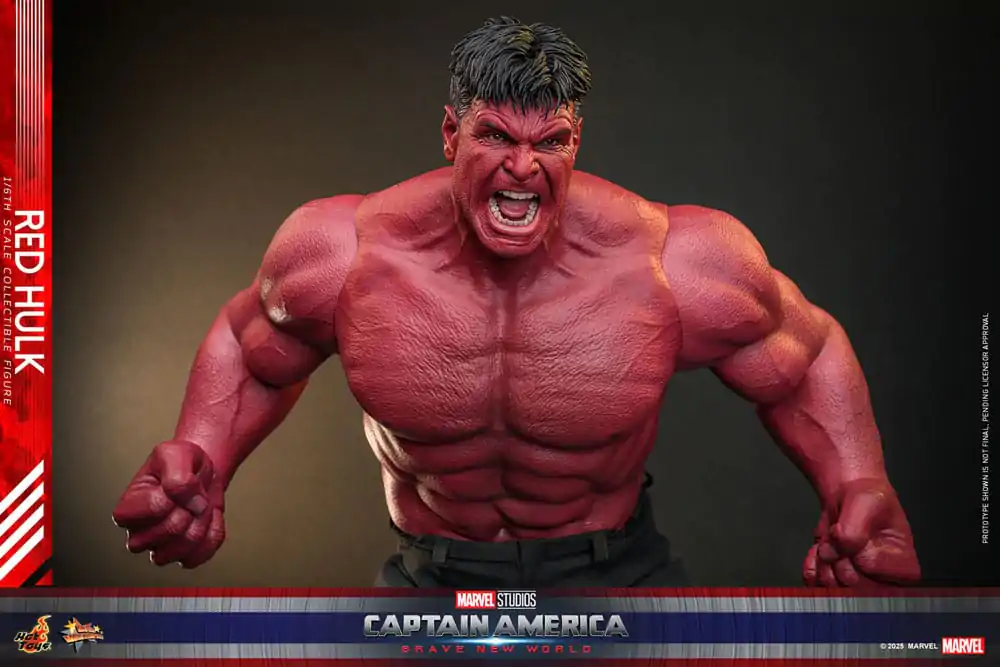 Captain America: Brave New World Movie Masterpiece Akční figurka 1/6 Red Hulk 47 cm fotografii produktu