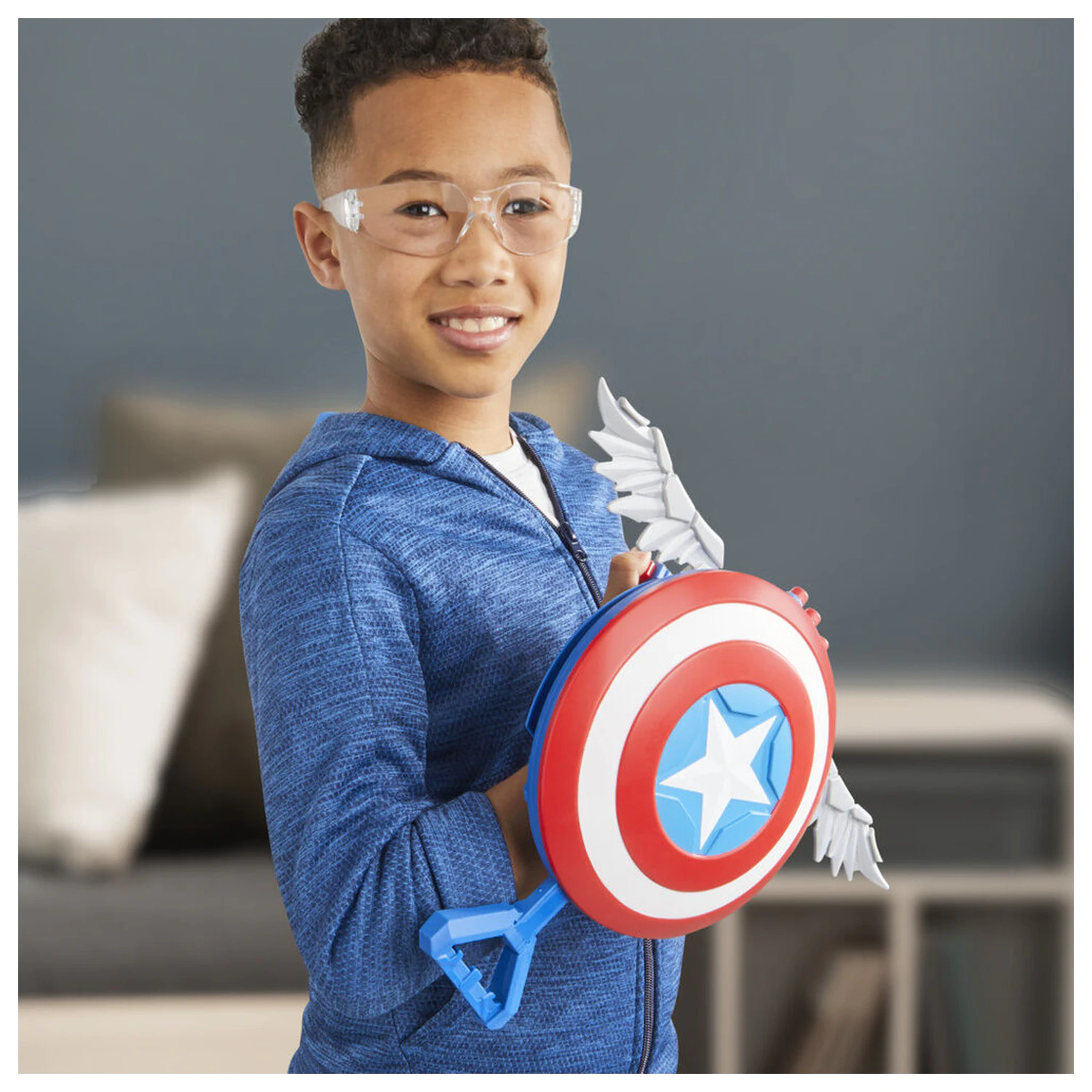 Marvel Captain America Brave New World Skyshot blaster fotografii produktu