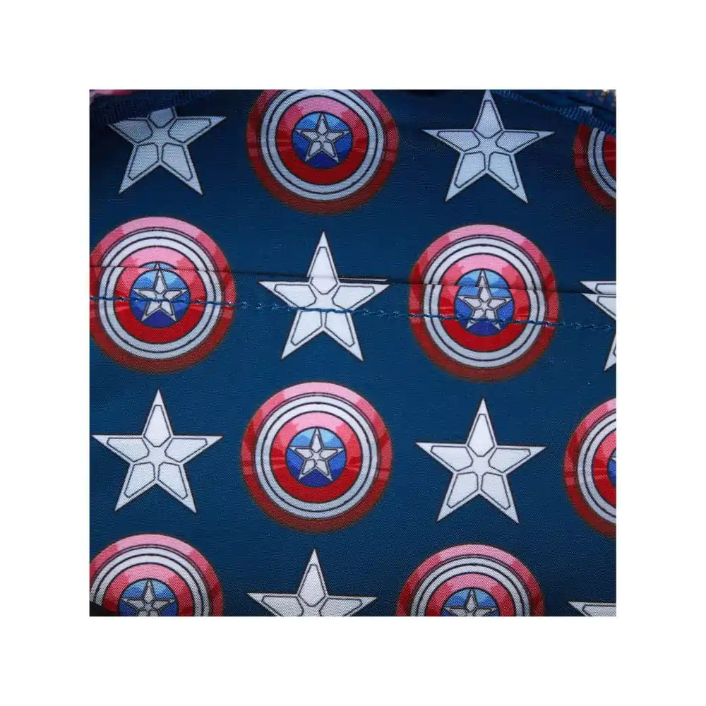 Captain America od Loungefly Crossbody Brave New World Wings kabelka přes rameno fotografii produktu