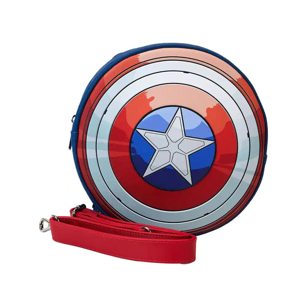 Captain America od Loungefly Crossbody Brave New World Wings kabelka přes rameno fotografii produktu