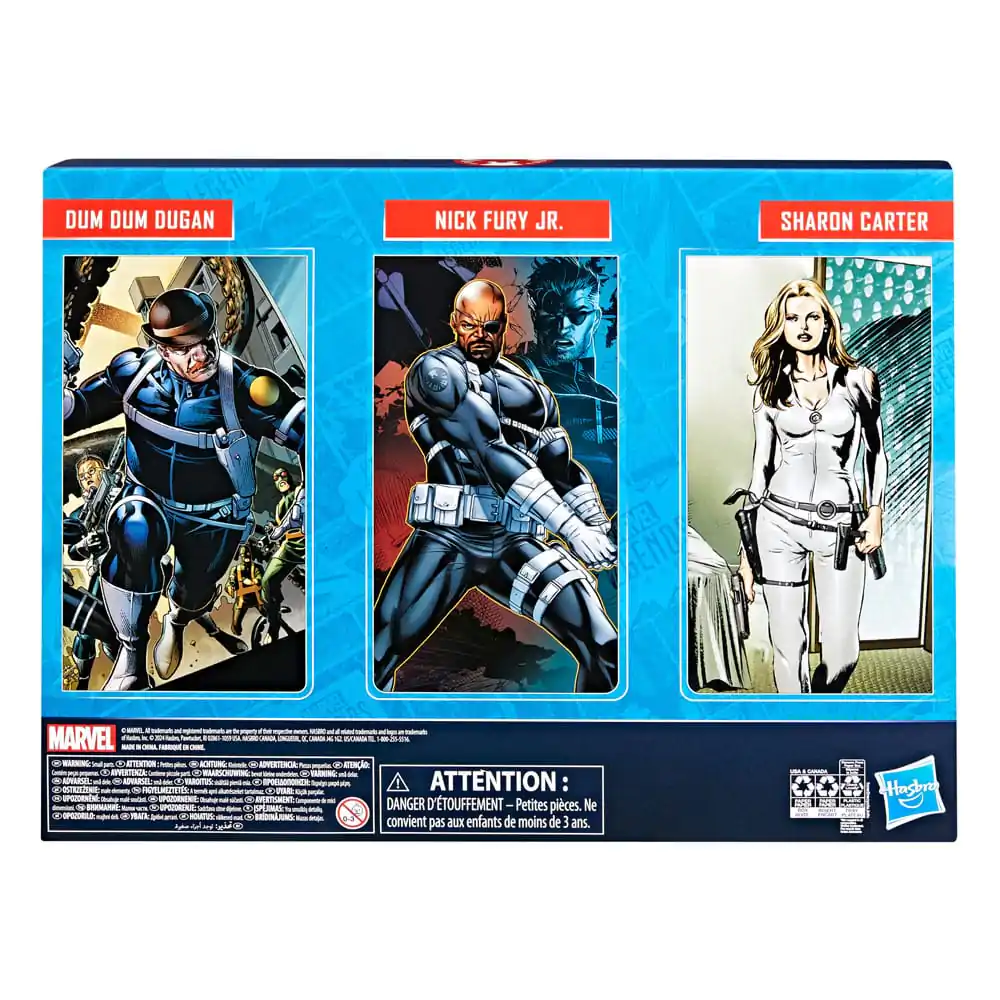 Akční figurka Captain America Marvel Legends 3-balení S.H.I.E.L.D. 15 cm fotografii produktu