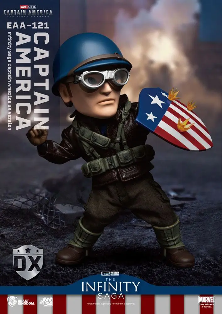 Captain America: The First Avenger Egg Attack Action akční figurka Captain America DX verze 17 cm fotografii produktu