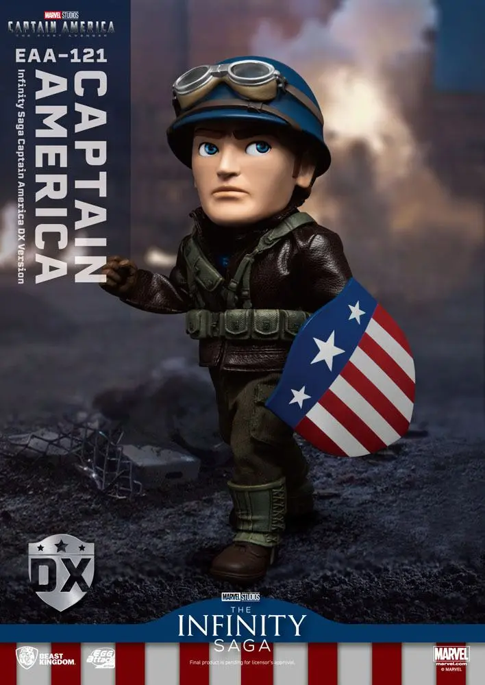 Captain America: The First Avenger Egg Attack Action akční figurka Captain America DX verze 17 cm fotografii produktu