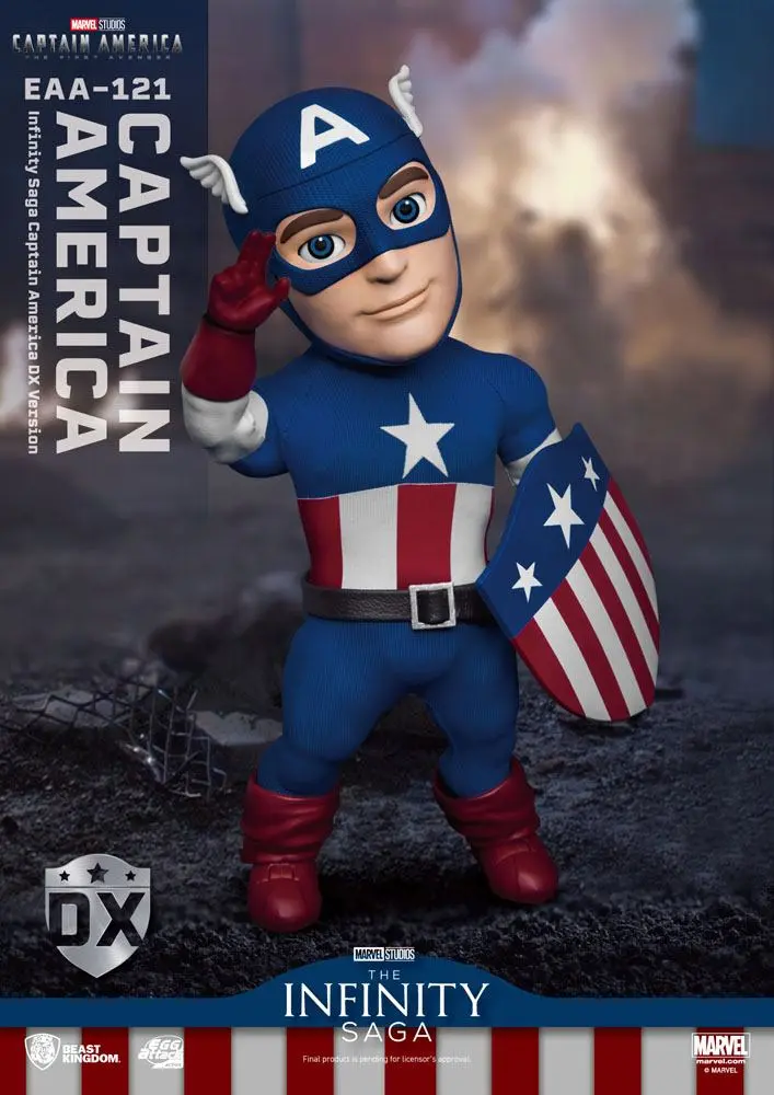 Captain America: The First Avenger Egg Attack Action akční figurka Captain America DX verze 17 cm fotografii produktu