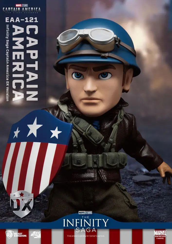 Captain America: The First Avenger Egg Attack Action akční figurka Captain America DX verze 17 cm fotografii produktu