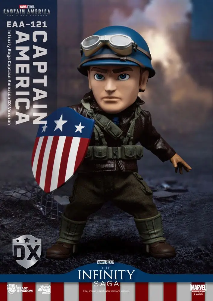 Captain America: The First Avenger Egg Attack Action akční figurka Captain America DX verze 17 cm fotografii produktu