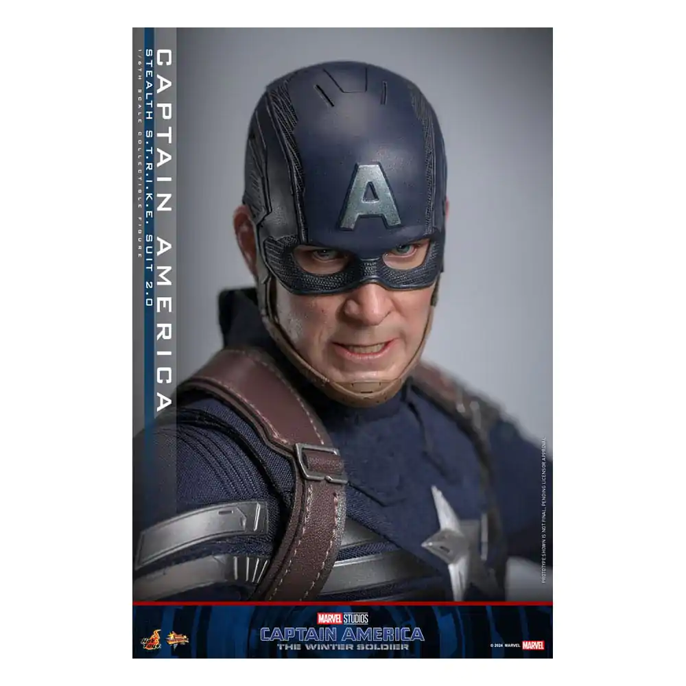 Captain America: The Winter Soldier Movie Masterpiece akční figurka 1/6 Captain America (Stealth S.T.R.I.K.E. Suit) 2.0 31 cm fotografii produktu