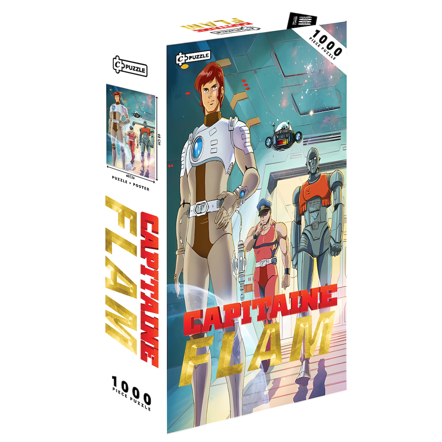 Captain Future Plakát + Puzzle 1000 ks fotografii produktu