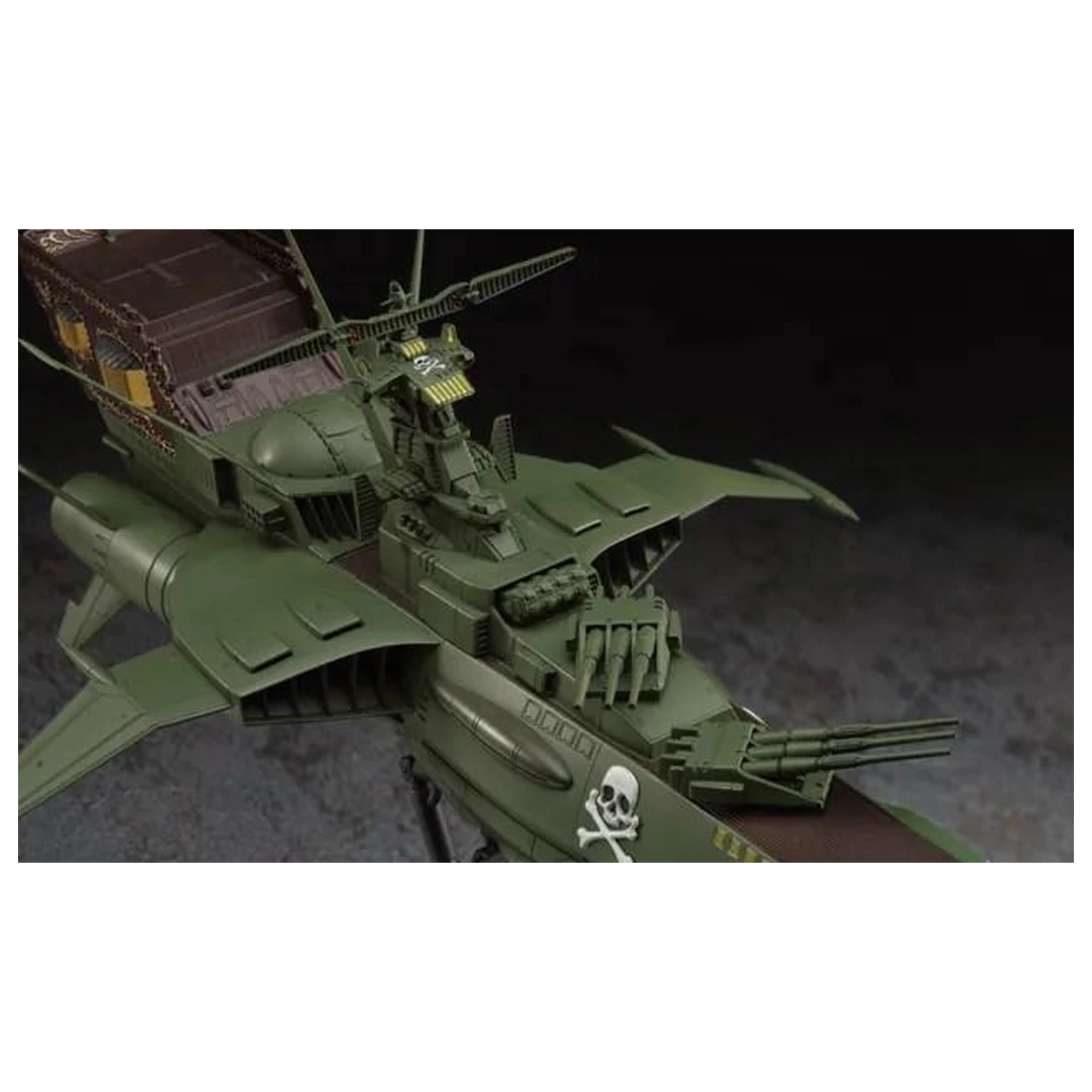 Captain Harlock Space Pirate Battleship Arcadia plastikový model 1/1500 fotografii produktu