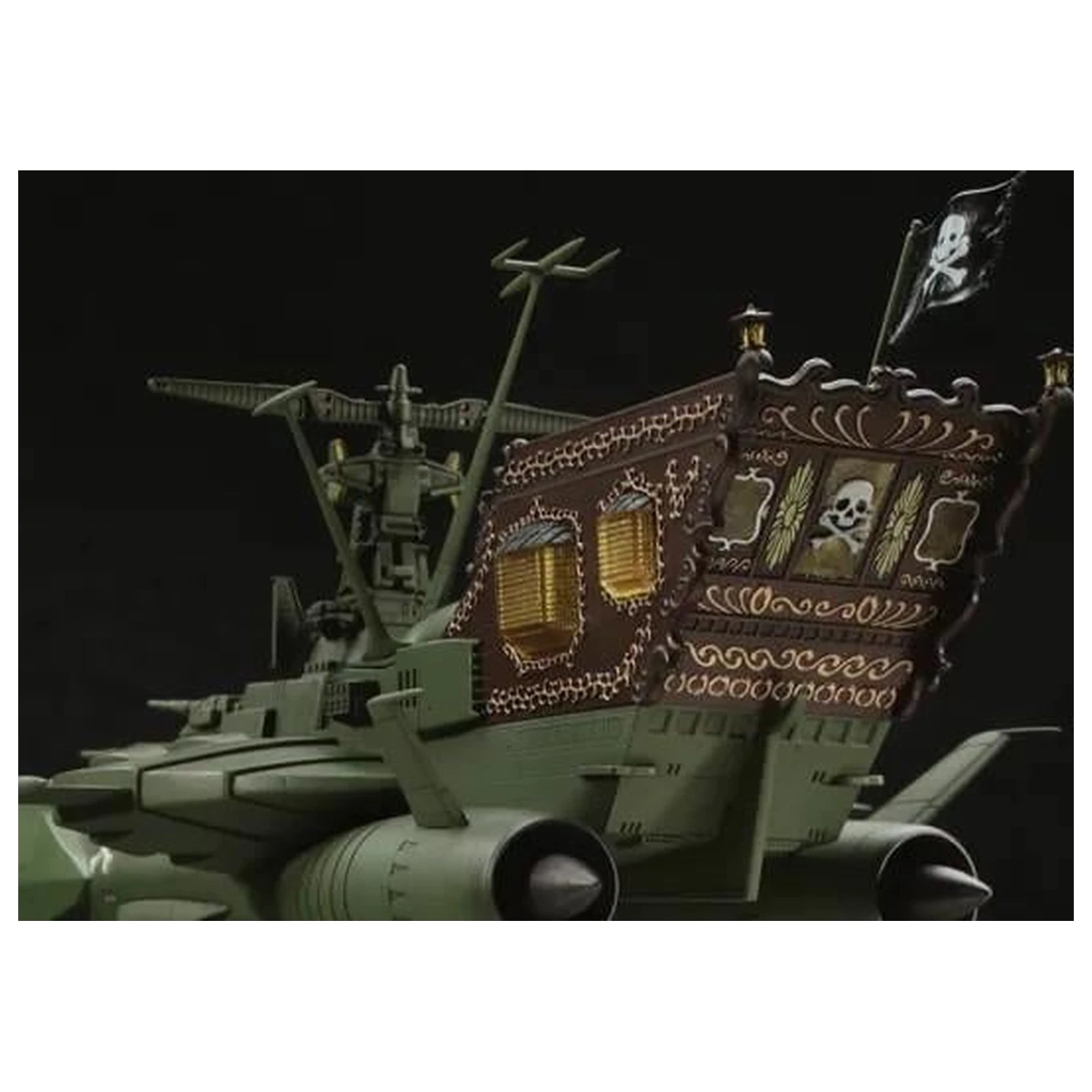 Captain Harlock Space Pirate Battleship Arcadia plastikový model 1/1500 fotografii produktu