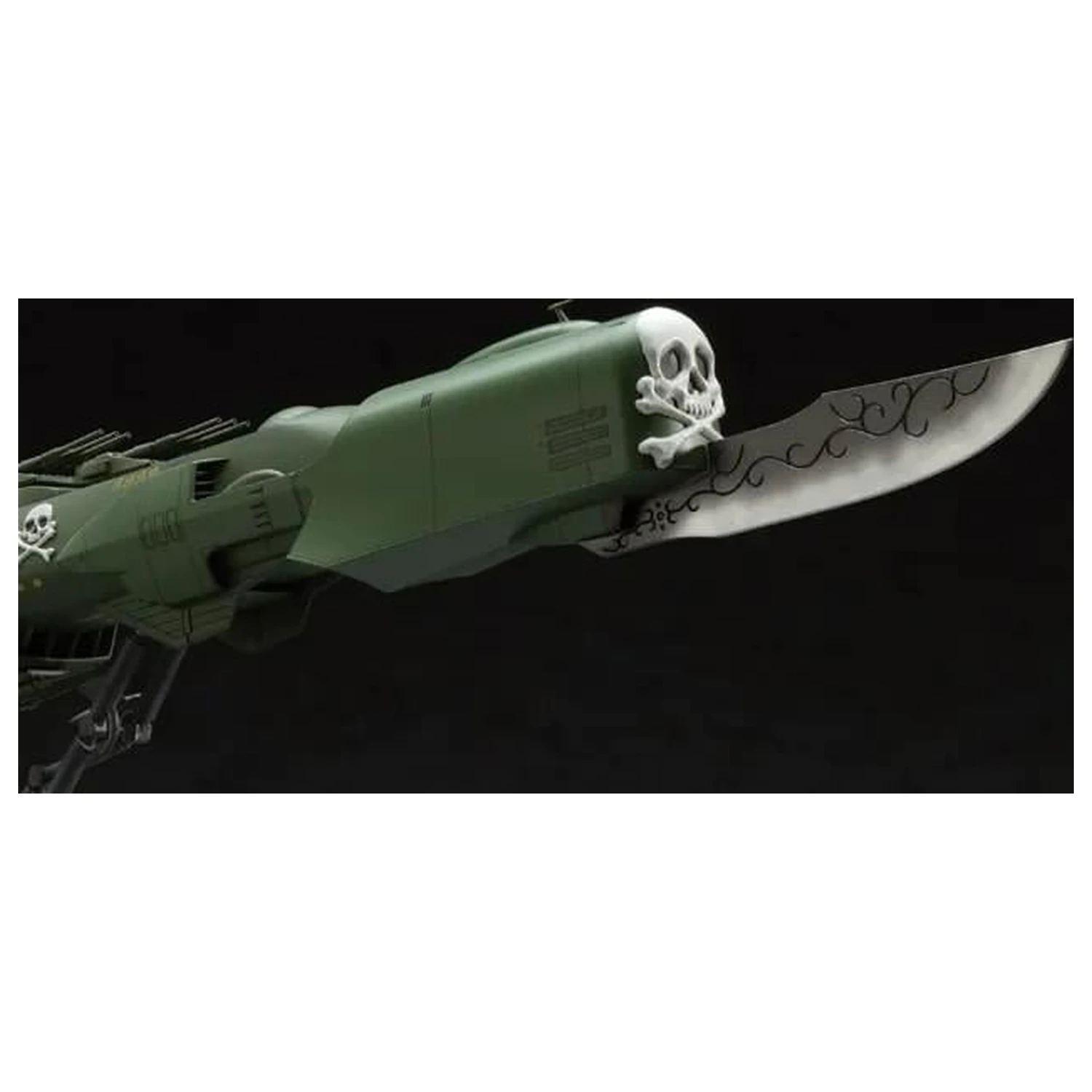 Captain Harlock Space Pirate Battleship Arcadia plastikový model 1/1500 fotografii produktu