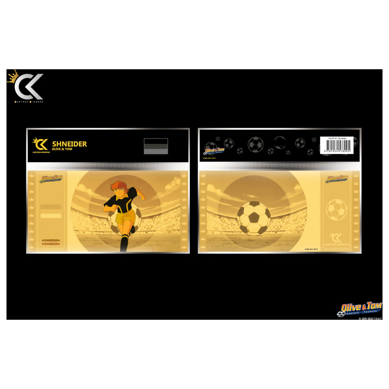 Captain Tsubasa Schneider Golden Ticket fotografii produktu