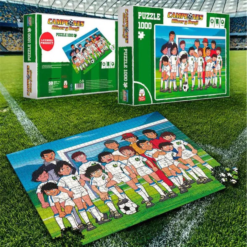 Captain Tsubasa Puzzle Týmová Fotka fotografii produktu