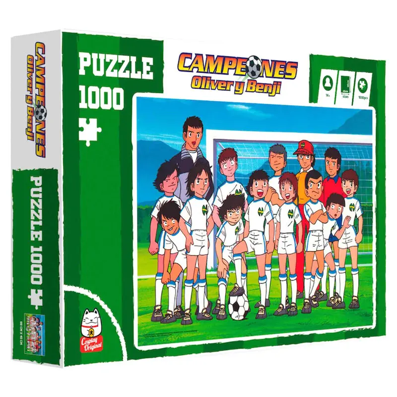 Captain Tsubasa Puzzle Týmová Fotka fotografii produktu