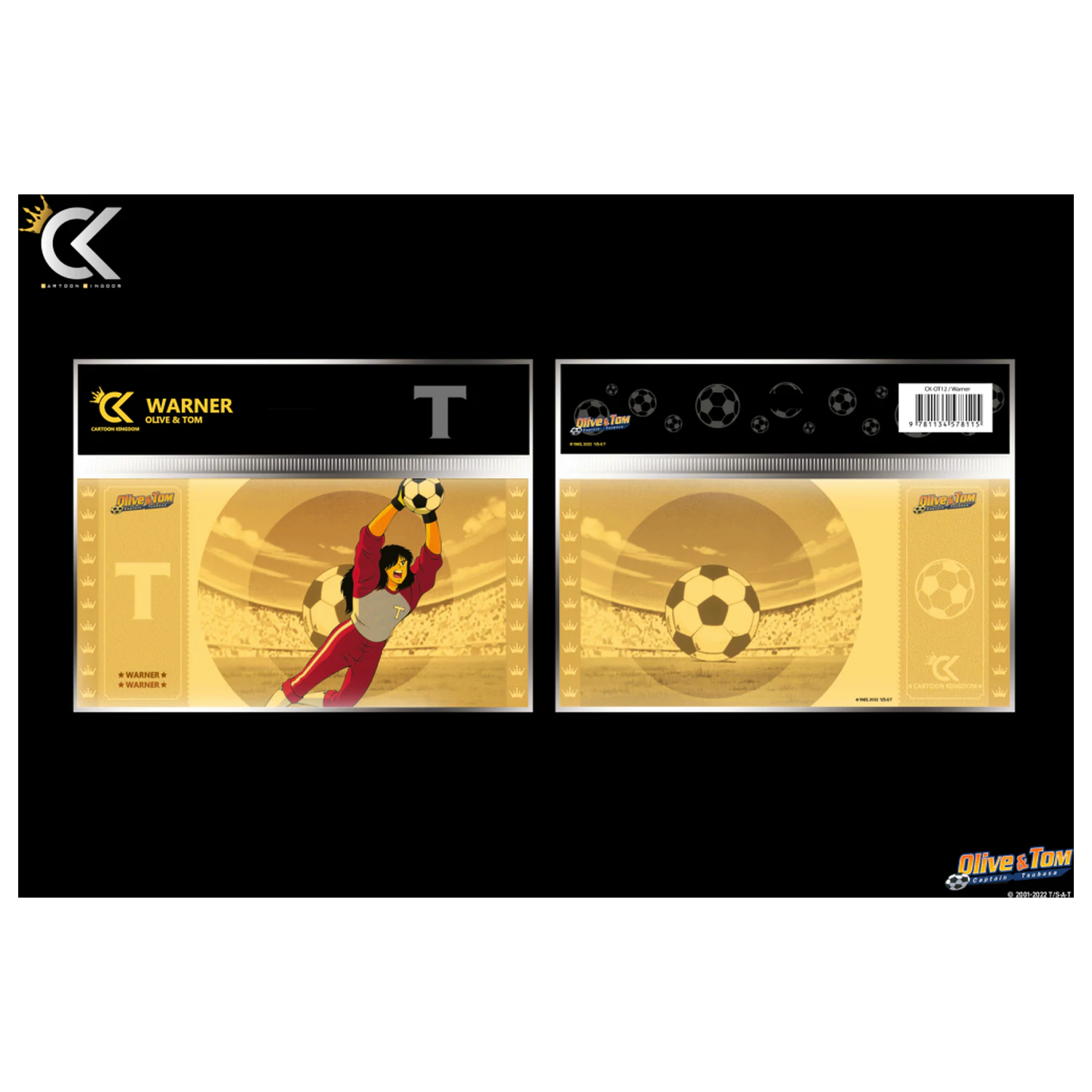 Captain Tsubasa Warner Golden Ticket fotografii produktu
