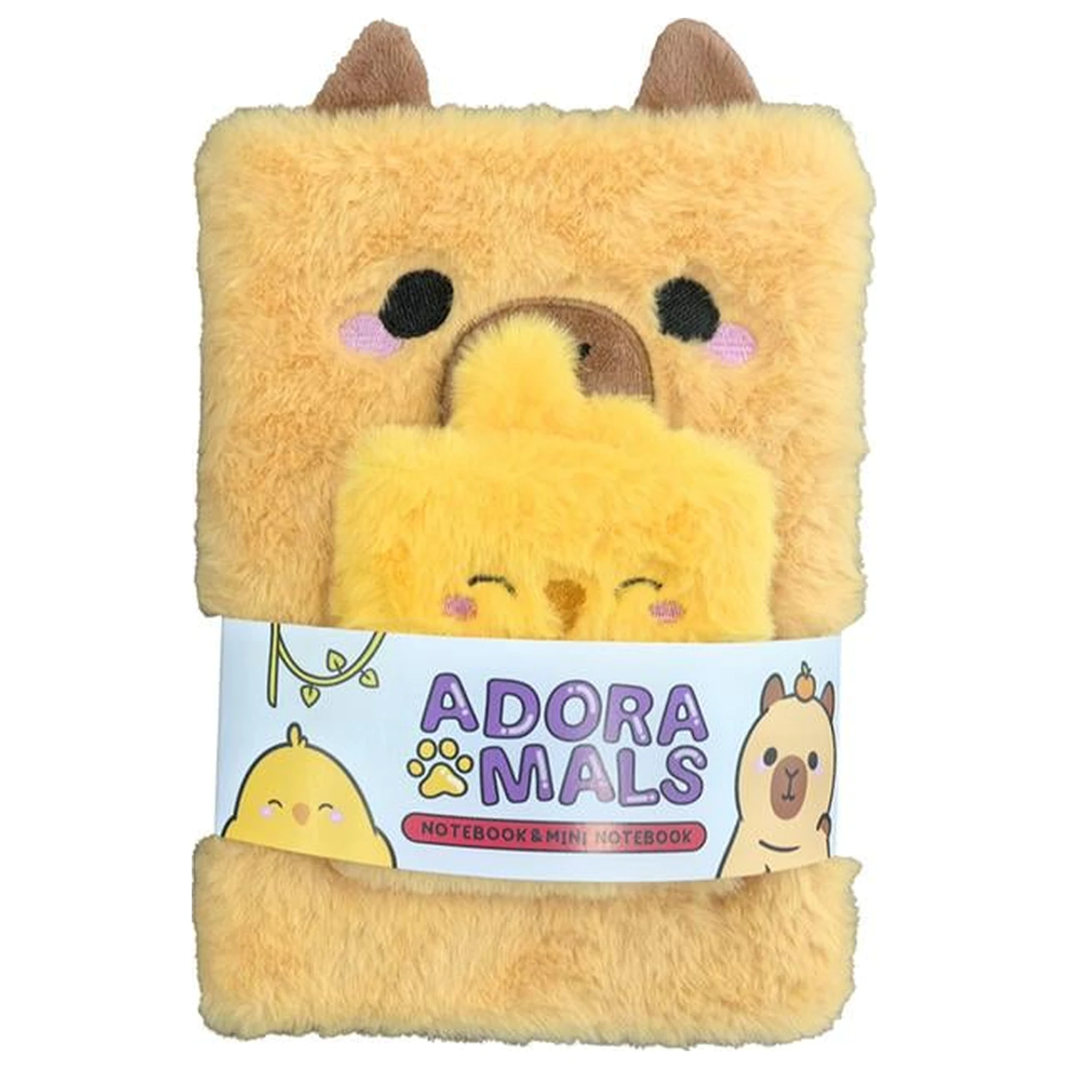 Capybara Duke Prémiový Chlupatý zápisník + 1 Mini fotografii produktu