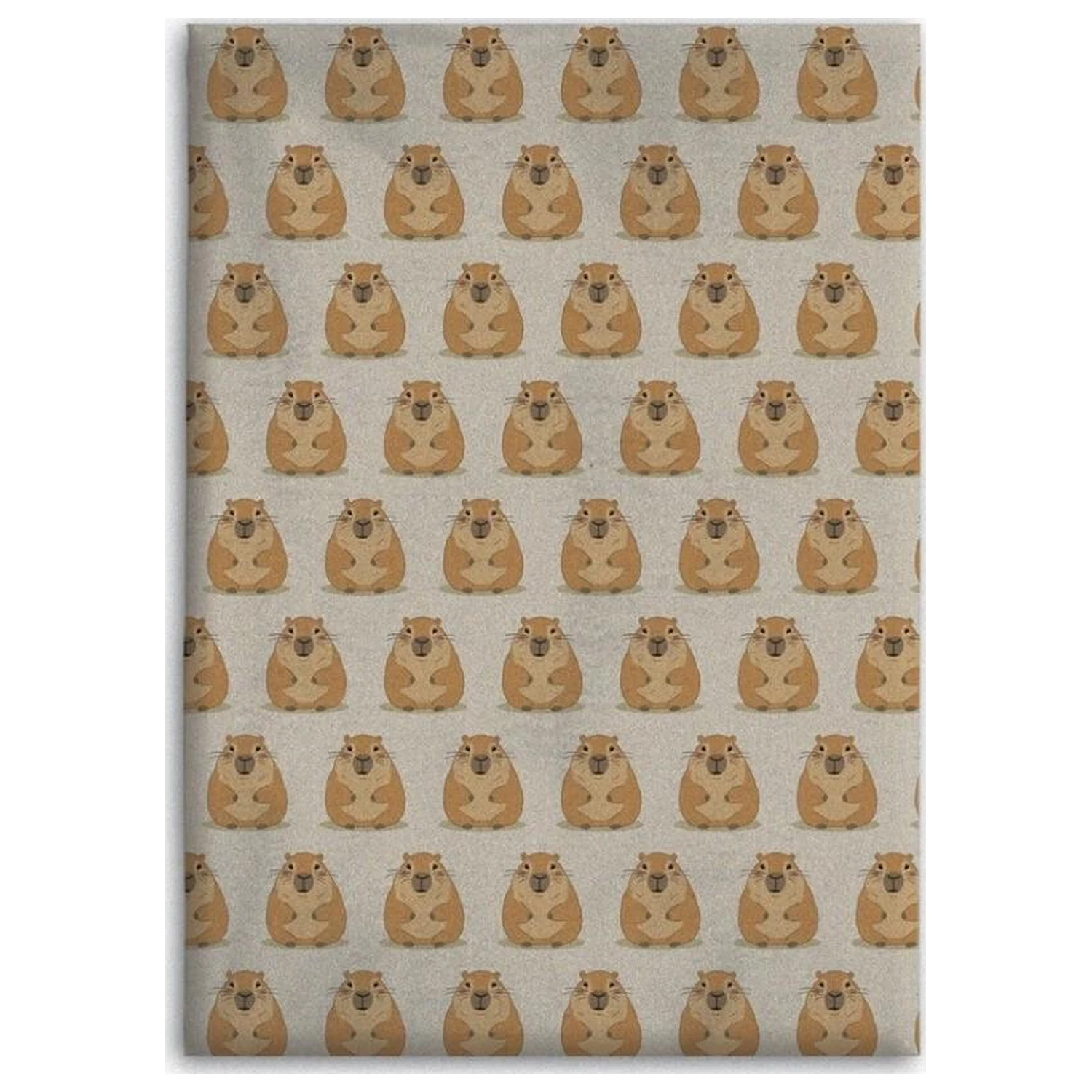 CAPYBARA Flannel přikrývka 110x150cm fotografii produktu