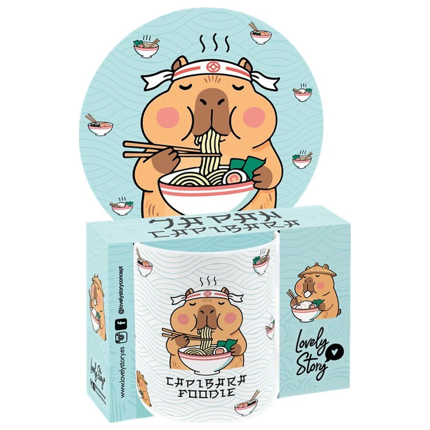 Capybara Foodie hrnek 330ml fotografii produktu