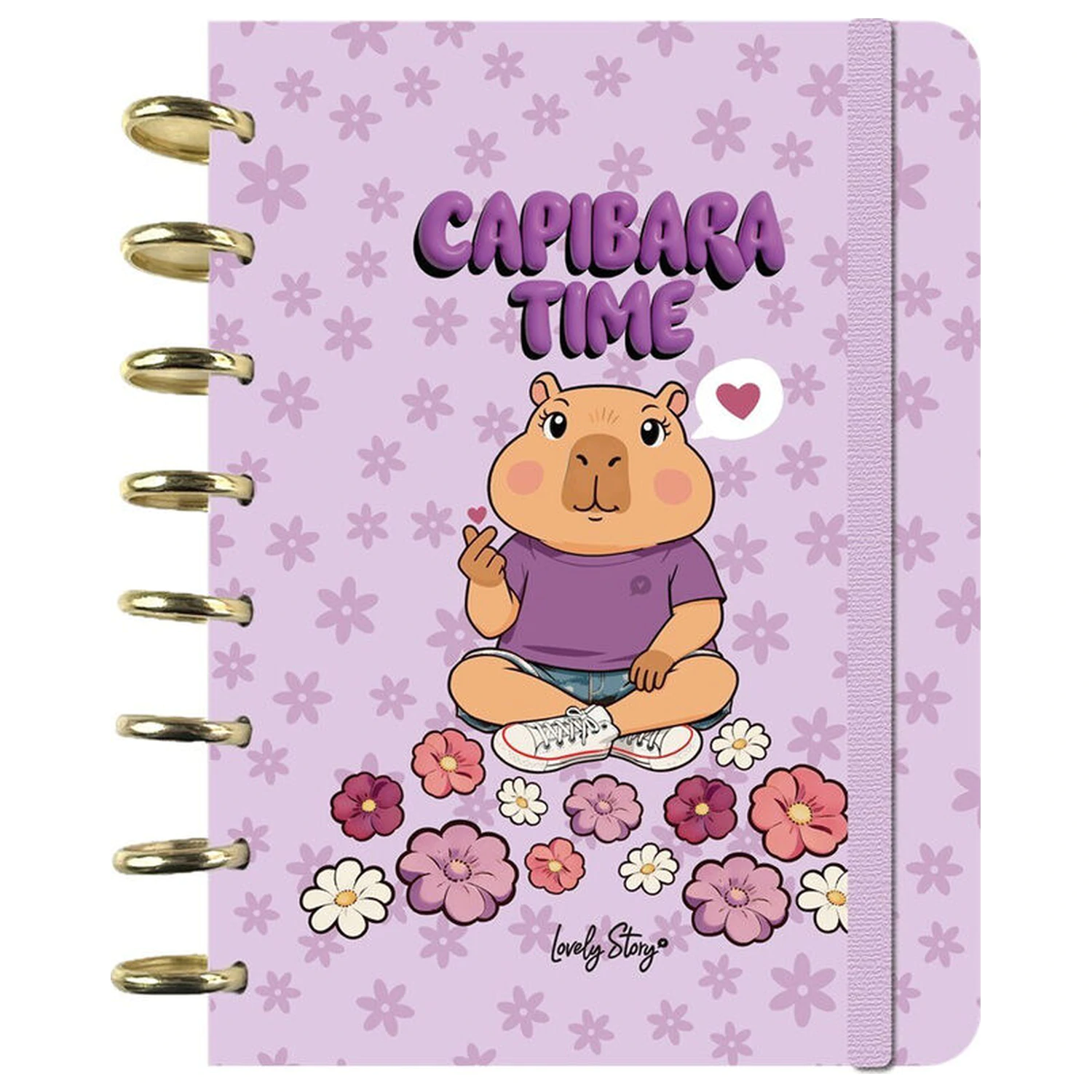 Capybara Time A5 sešit fotografii produktu