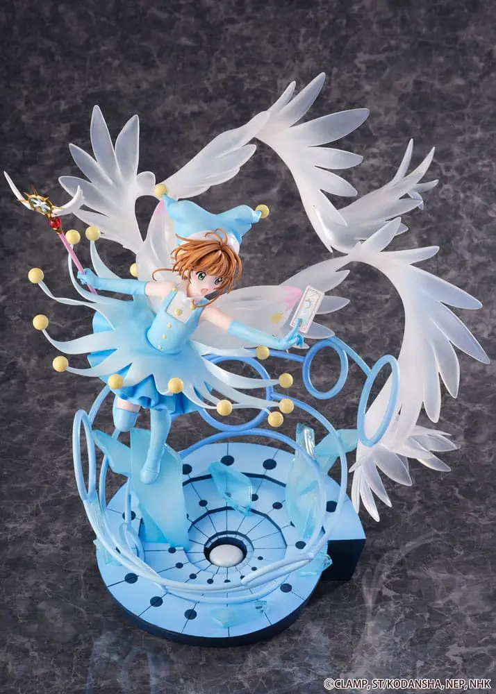 Cardcaptor Sakura PVC Socha 1/7 Sakura Kinomoto Battle Costume Water Ver. 36 cm fotografii produktu