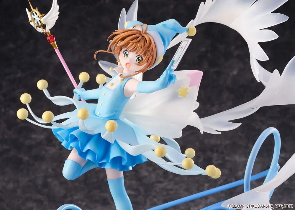 Cardcaptor Sakura PVC Socha 1/7 Sakura Kinomoto Battle Costume Water Ver. 36 cm fotografii produktu