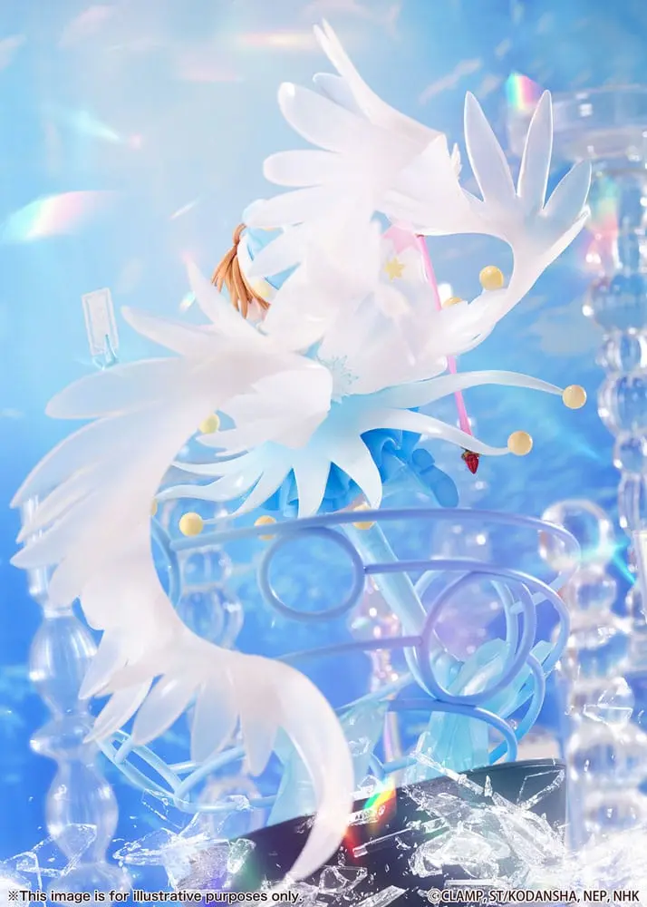 Cardcaptor Sakura PVC Socha 1/7 Sakura Kinomoto Battle Costume Water Ver. 36 cm fotografii produktu