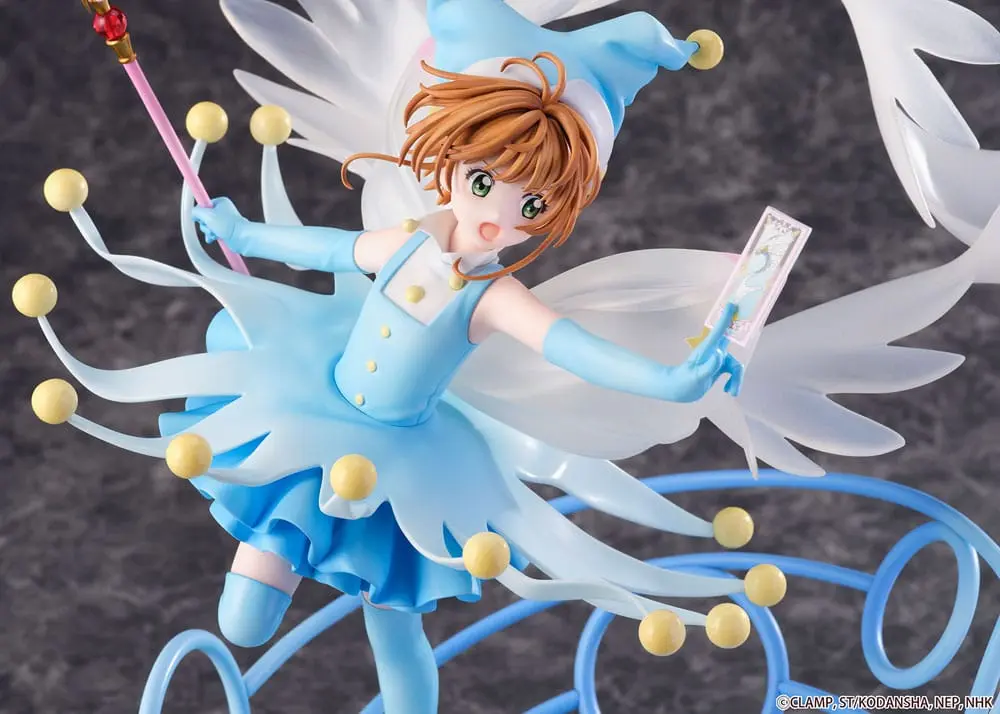 Cardcaptor Sakura PVC Socha 1/7 Sakura Kinomoto Battle Costume Water Ver. 36 cm fotografii produktu