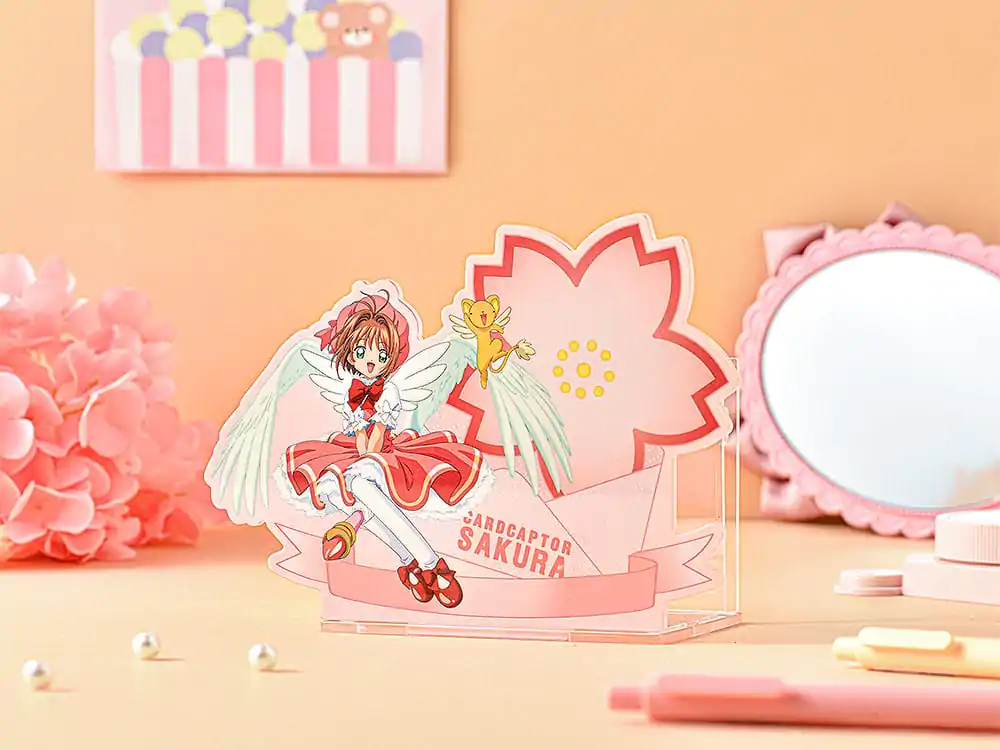 Cardcaptor Sakura Acrylic Pen Stand 25th Anniversary Catch You Catch Me Ver. Akrylový stojan na pera 13 cm fotografii produktu