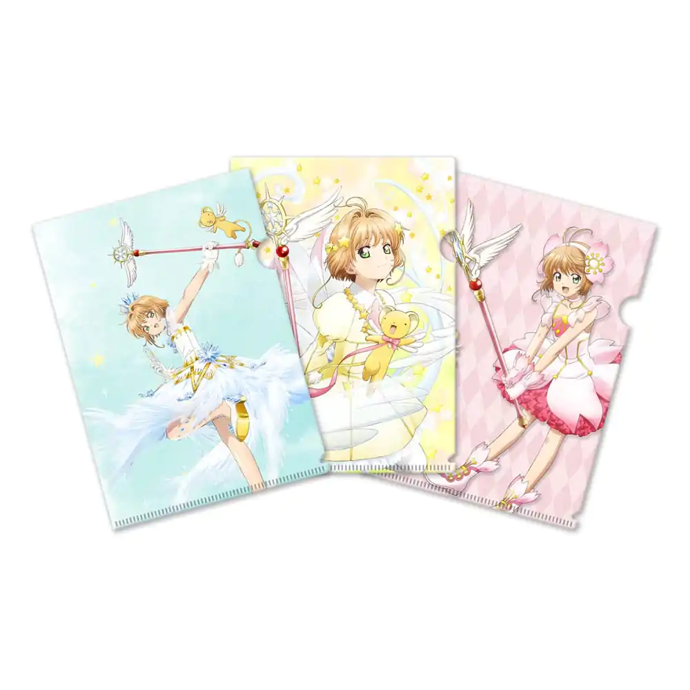 Cardcaptor Sakura Clear Card Sada tří průhledných obalů na dokumenty Clearfile fotografii produktu