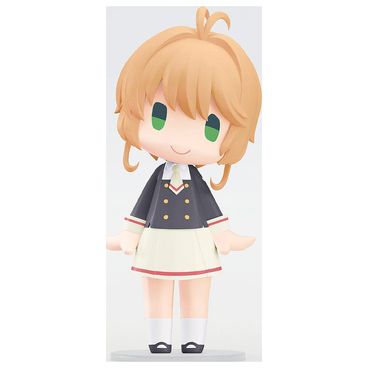 Cardcaptor Sakura: Clear Card s podvazkovým pásem HELLO! GOOD SMILE akční figurka Sakura Kinomoto: Tomoeda Junior High School Uniform Ver. 10 cm fotografii produktu
