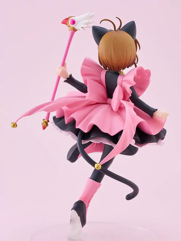 Cardcaptor Sakura Pop Up Parade PVC Socha Sakura Kinomoto: Black Cat Costume Ver. Velikost L 22 cm fotografii produktu