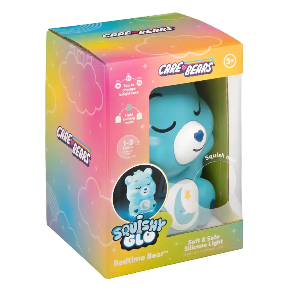Care Bears Squishy Glo Silicon Light Usínáček Medvěd 15 cm fotografii produktu