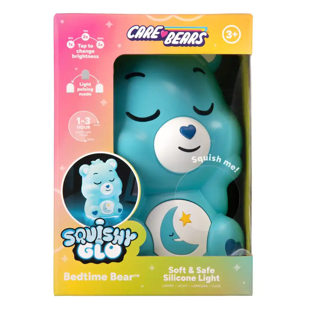 Care Bears Squishy Glo Silicon Light Usínáček Medvěd 15 cm fotografii produktu