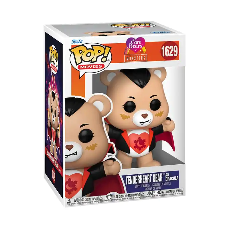 Care Bears x Universal Monsters Funko POP! Vinylová figurka Tender Heart Bear jako Dracula 9 cm fotografii produktu