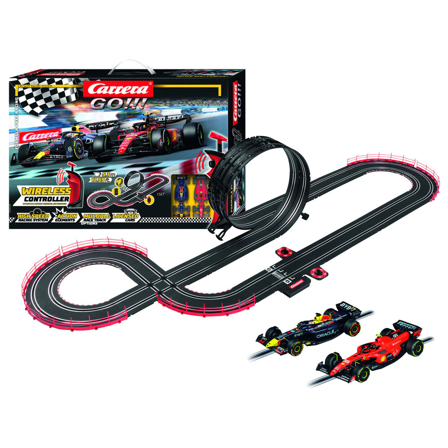 Carrera GO!!! Formula Free Racing - Závodní dráha fotografii produktu