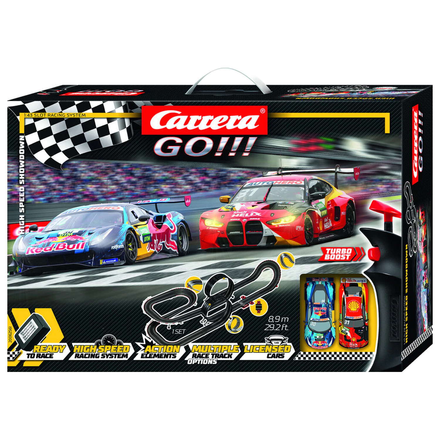 Carrera GO!!! High Speed Showdown Závodní dráha fotografii produktu