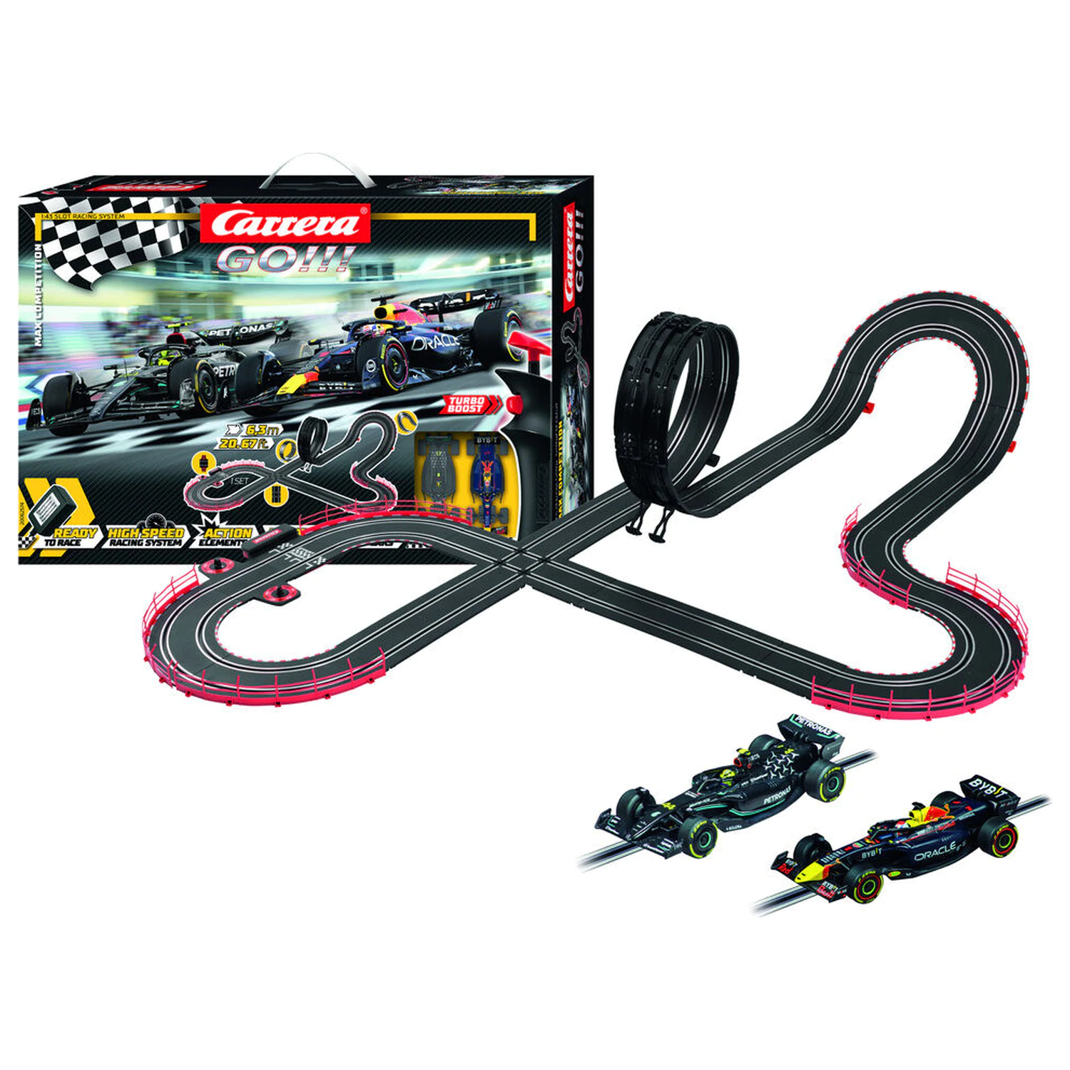Carrera GO!!! Závodní dráha Max Competition fotografii produktu