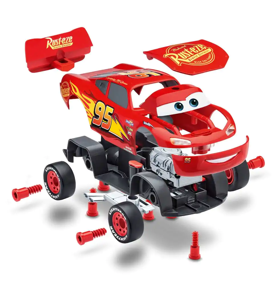 Cars Model Kit 1/20 Blesk McQueen 20 cm fotografii produktu