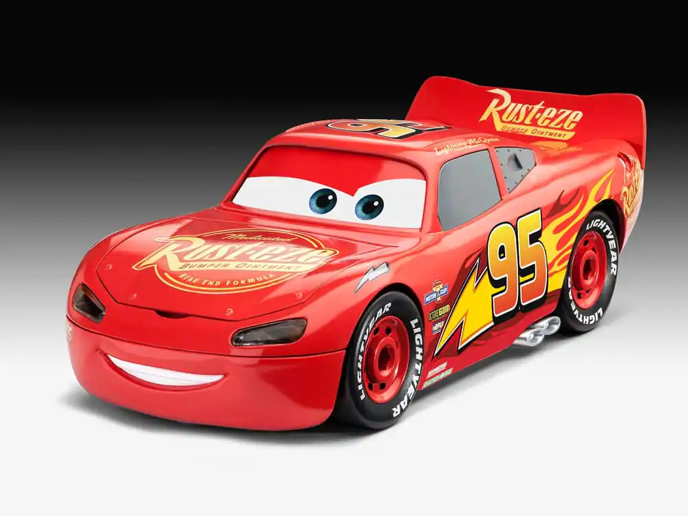 Cars Model Kit 1/20 Blesk McQueen 20 cm fotografii produktu