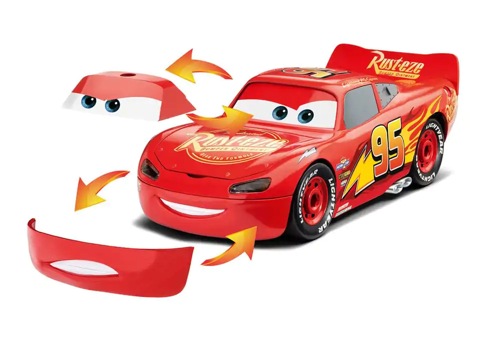 Cars Model Kit 1/20 Blesk McQueen 20 cm fotografii produktu