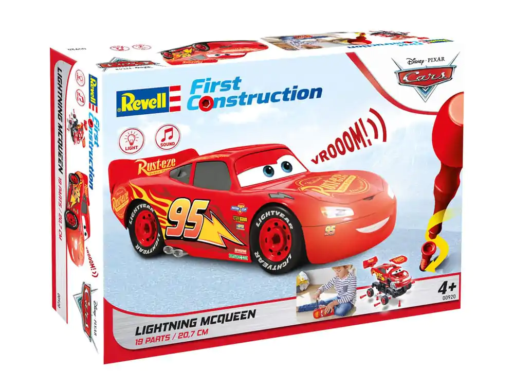 Auta První Stavebnice Lightning McQueen 21 cm fotografii produktu