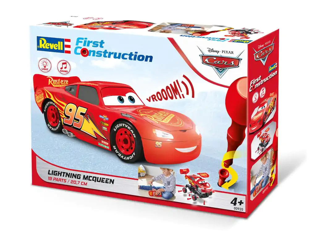 Auta První Stavebnice Lightning McQueen 21 cm fotografii produktu