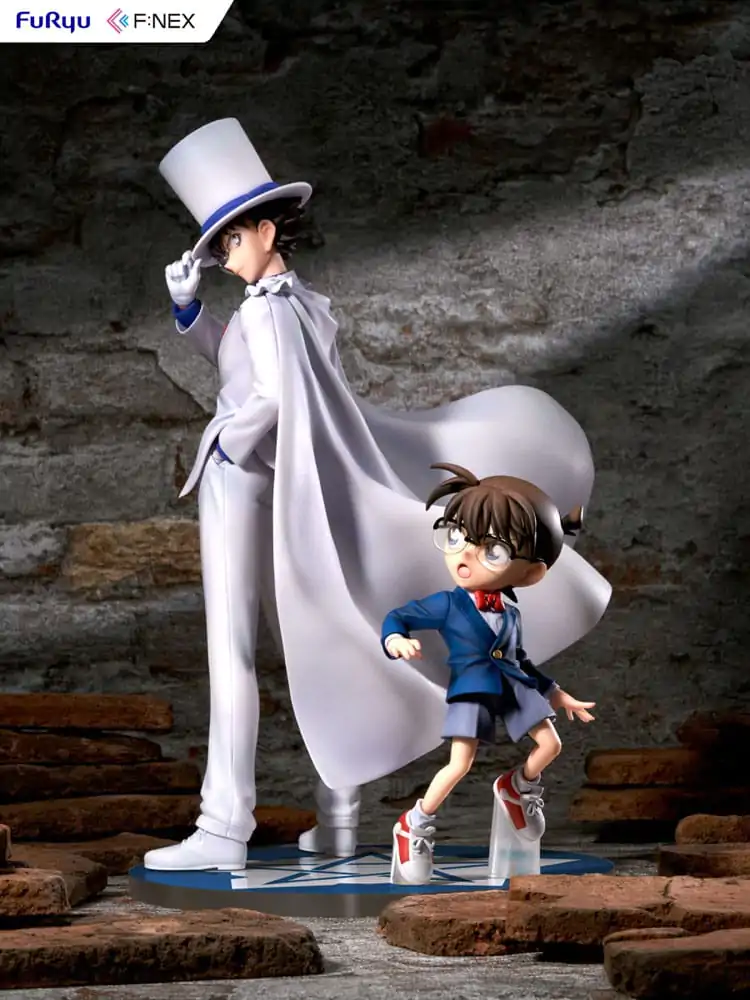 Case Closed F:NEX PVC Socha 1/7 Conan Edogawa & Kid the Phantom Thief 29 cm fotografii produktu