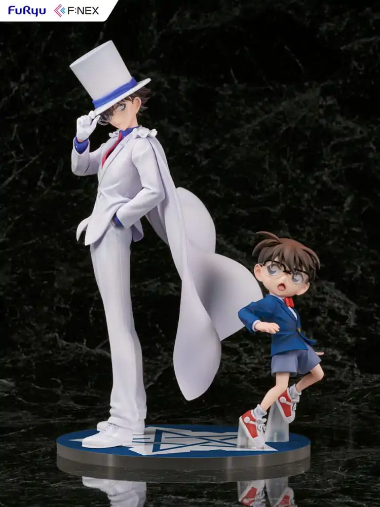 Case Closed F:NEX PVC Socha 1/7 Conan Edogawa & Kid the Phantom Thief 29 cm fotografii produktu