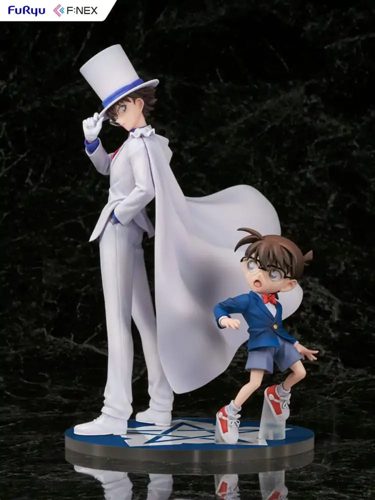 Case Closed F:NEX PVC Socha 1/7 Conan Edogawa & Kid the Phantom Thief 29 cm fotografii produktu