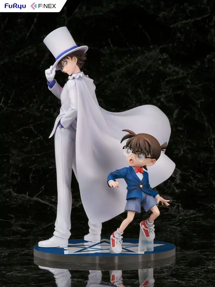 Case Closed F:NEX PVC Socha 1/7 Conan Edogawa & Kid the Phantom Thief 29 cm fotografii produktu