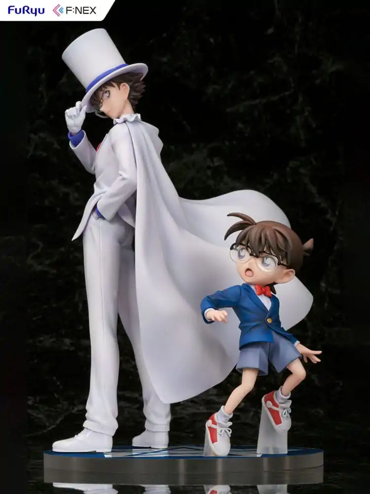 Case Closed F:NEX PVC Socha 1/7 Conan Edogawa & Kid the Phantom Thief 29 cm fotografii produktu